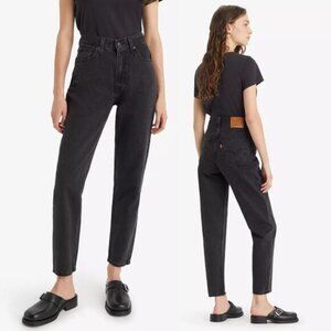 LEVI'S Premium 80s Mom High Rise Tapered Leg Jean Size 29 Not To Interrupt